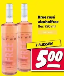 Nettorama Bree rosé alcoholfree aanbieding