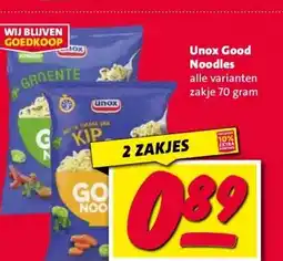 Nettorama Unox Good Noodles aanbieding