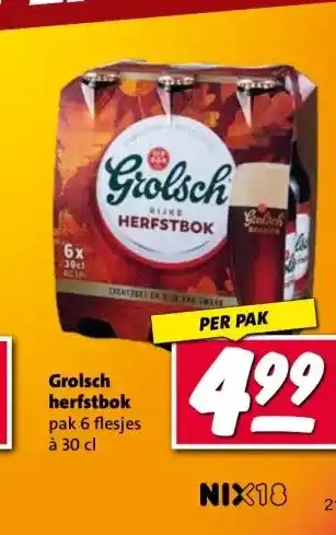 Nettorama Grolsch herfstbok aanbieding