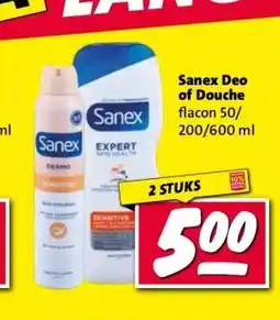 Nettorama Sanex Deo of Douche aanbieding