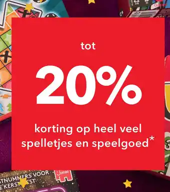 Scapino Op heel veel spelletjes en speelgoed aanbieding