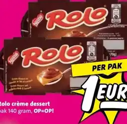 Nettorama Rolo crème dessert aanbieding