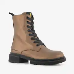 Scapino Hush Puppies dames veterboots brons aanbieding