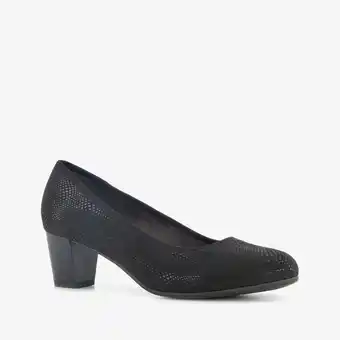 Scapino Softline dames pumps met H leest zwart aanbieding