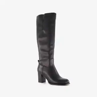 Scapino Nova hoge dames laarzen met hak zwart aanbieding