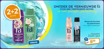 Trekpleister Keuze uit het hele Fa assortiment. aanbieding