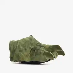 Scapino Thu!s kinder pantoffels drakenpoot groen aanbieding