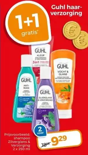 Trekpleister Guhl haar- verzorging aanbieding