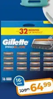 Trekpleister Gillette PROSLIDE aanbieding