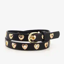 Scapino Meisjes riem zwart met hartjes aanbieding