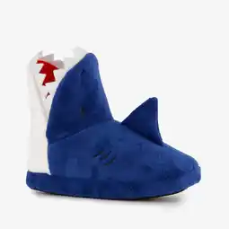 Scapino Thu!s kinder pantoffels haai blauw aanbieding