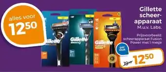 Trekpleister Gillette scheer- apparaat aanbieding