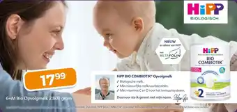 Trekpleister HiPP BIO COMBIOTIK Opvolgmelk aanbieding