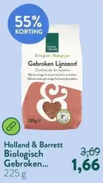 Holland & Barrett Biologisch Gebroken Lijnzaad aanbieding