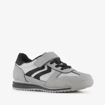 Scapino Blue Box jongens sneakers grijs zwart aanbieding