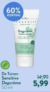 Holland & Barrett Sensitive Dagcrème aanbieding