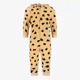 Scapino Thu!s cheetah onesie beige aanbieding