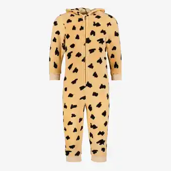 Scapino Thu!s cheetah onesie beige aanbieding