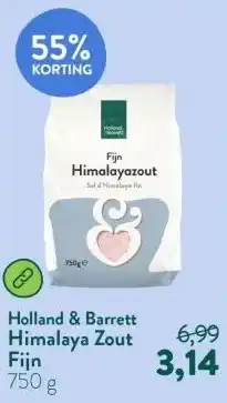 Holland & Barrett Himalaya Zout Fijn aanbieding