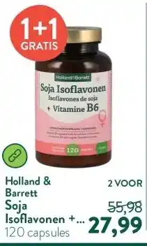 Holland & Barrett Soja Isoflavonen + Vitamine B6 aanbieding