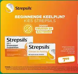 Trekpleister KIES STREPSILS aanbieding