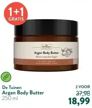 Holland & Barrett Argan Body Butter aanbieding
