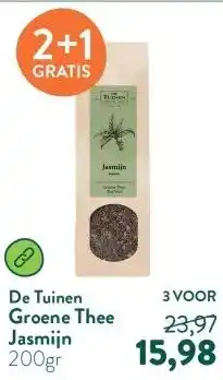 Holland & Barrett Groene Thee Jasmijn aanbieding