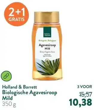 Holland & Barrett Biologische Agavesiroop Mild aanbieding
