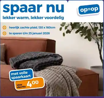 Trekpleister spaar nu aanbieding
