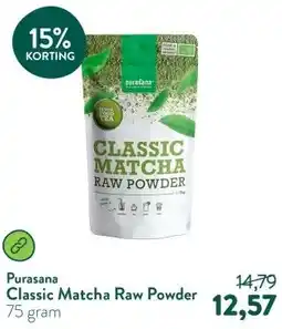 Holland & Barrett Classic Matcha Raw Powder aanbieding