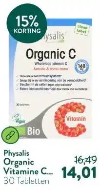 Holland & Barrett Organic Vitamine C 200mg Bio aanbieding
