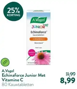 Holland & Barrett Echinaforce Junior Met Vitamine C aanbieding