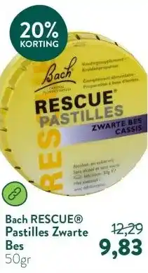 Holland & Barrett Pastilles Zwarte Bes aanbieding