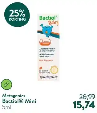 Holland & Barrett Bactiol® Mini aanbieding