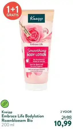 Holland & Barrett Embrace Life Bodylotion Rozenbloesem Bio aanbieding