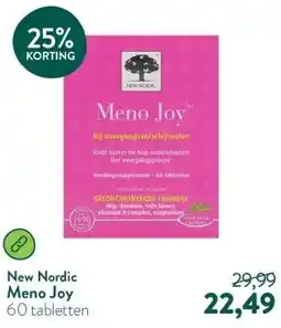 Holland & Barrett Meno Joy aanbieding
