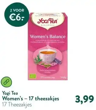Holland & Barrett Women’s – 17 theezakjes aanbieding