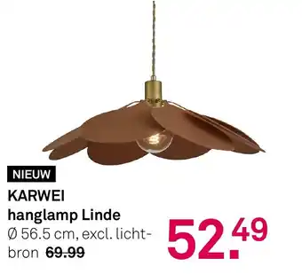 Karwei Karwei hanglamp Linde aanbieding