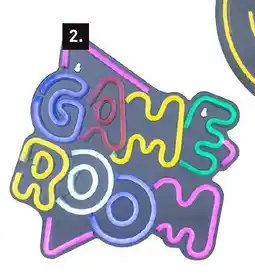 Karwei Neon wandlamp Game room aanbieding