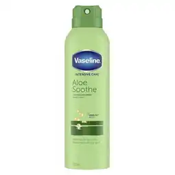 Kruidvat Vaseline Aloe Soothe Bodylotion Spray aanbieding