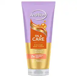 Kruidvat Andrélon Oil & Care 1 Minuut Wow Haarmasker aanbieding