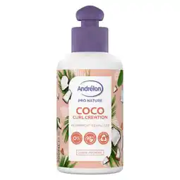Kruidvat Andrélon Pro Nature Coco Curl Creation Leave-In Crème aanbieding