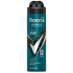 Kruidvat Rexona Men Advanced Protection Sport Cool Antitranspirant Spray aanbieding