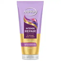 Kruidvat Andrélon Intense Repair 1 Minuut Wow Haarmasker aanbieding