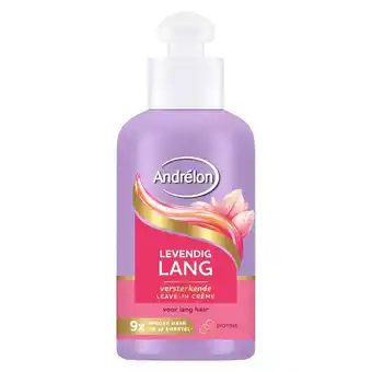 Kruidvat Andrélon Levendig Lang Leave-in Haarcrème aanbieding