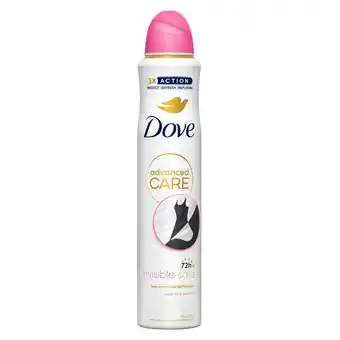 Kruidvat Dove Invisible Care Floral Touch Deodorant Spray aanbieding