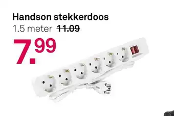 Karwei Handson stekkerdoos aanbieding