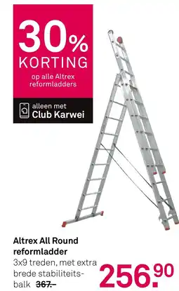 Karwei Altrex All Round reformladder aanbieding