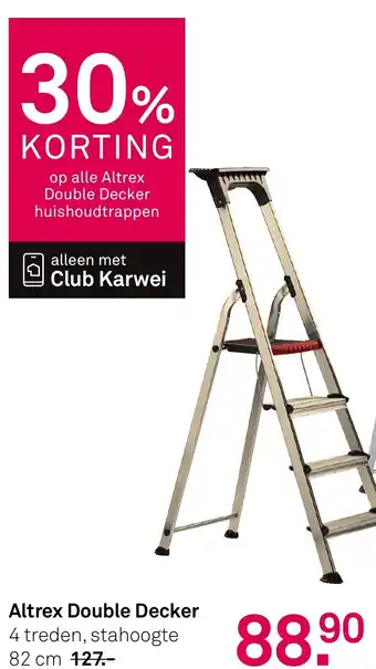 Karwei Altrex Double Decker aanbieding