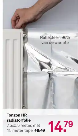 Karwei Tonzon HR radiatorfolie aanbieding